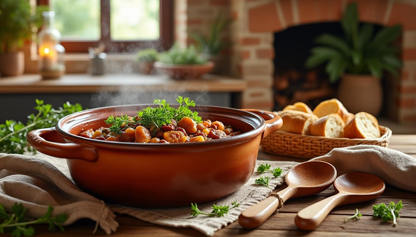 découvrez le cassoulet de castelnaudary de raynal et roquelaure, une véritable expérience gastronomique pour les amateurs de cuisine authentique. savourez un plat riche en tradition et en saveurs, élaboré avec des ingrédients de qualité pour satisfaire les gourmets en quête d'authenticité.