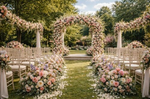 Boostez la décoration de votre mariage avec des fleurs pour un mariage en juin