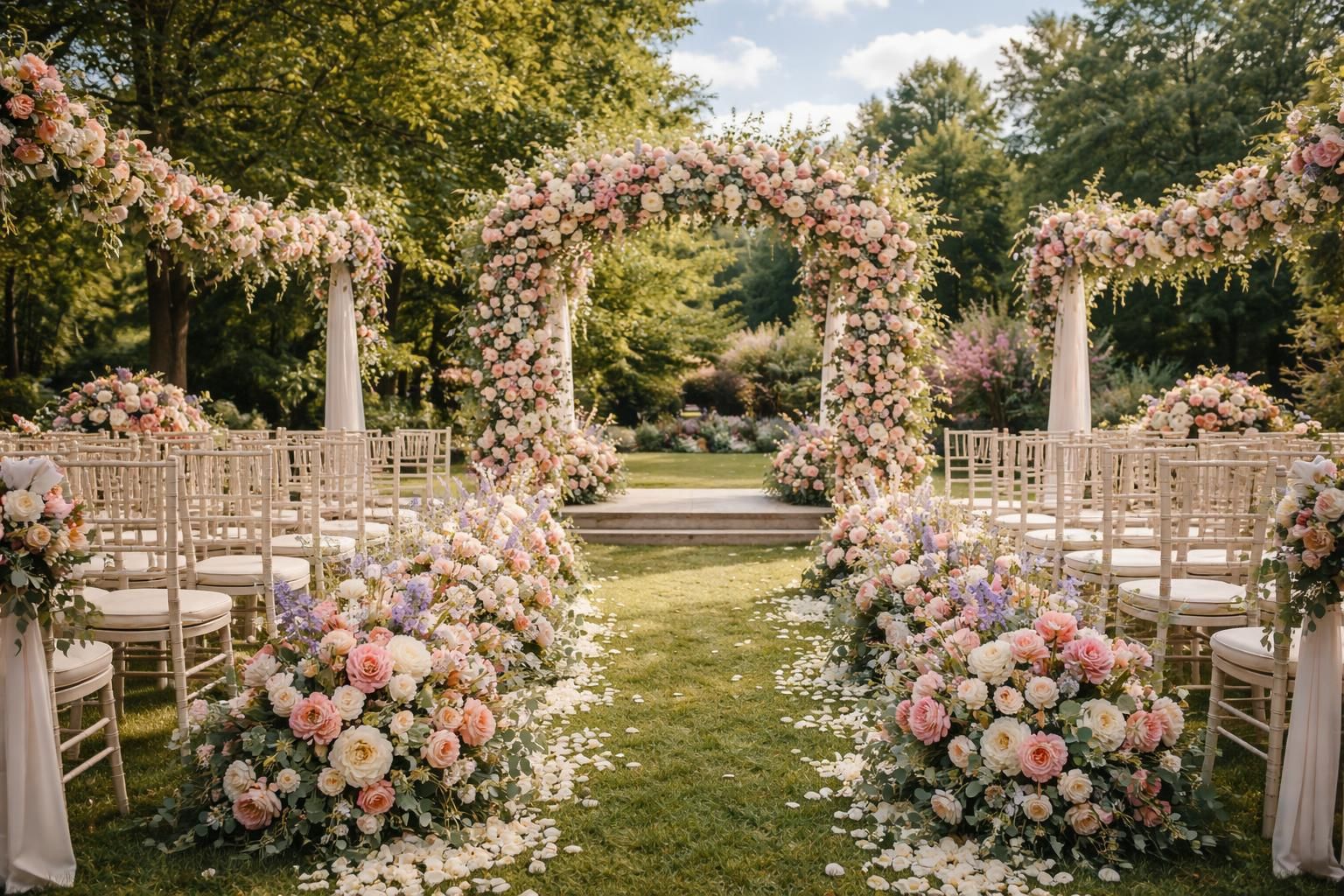 sublimez la décoration de votre mariage en juin avec des fleurs fraîches et colorées pour une ambiance romantique et festive.