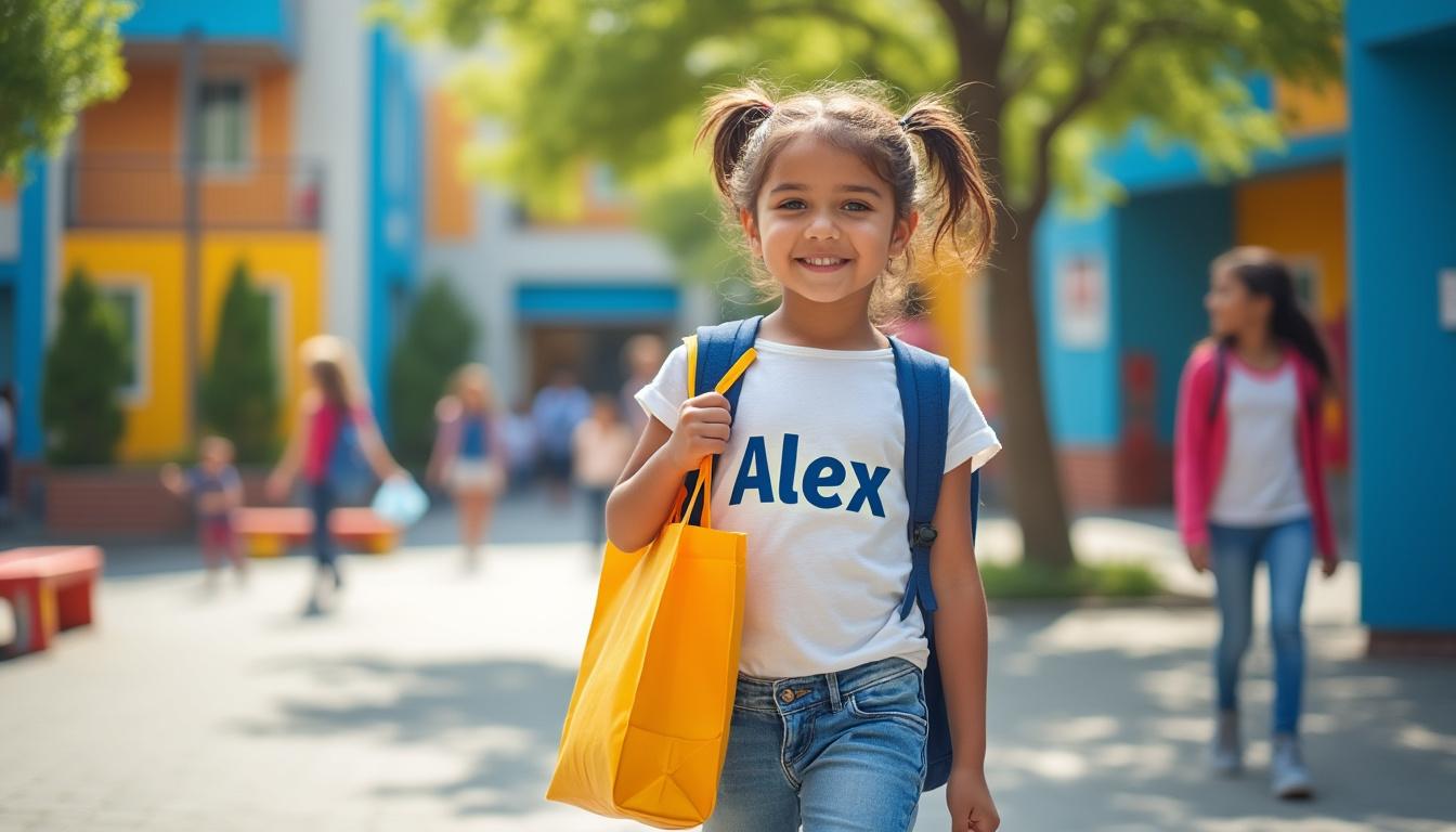 découvrez le cabas enfant personnalisé pour l'école, l'accessoire indispensable pour les petits aventuriers. pratique, unique et résistant, il accompagne votre enfant dans toutes ses aventures scolaires.