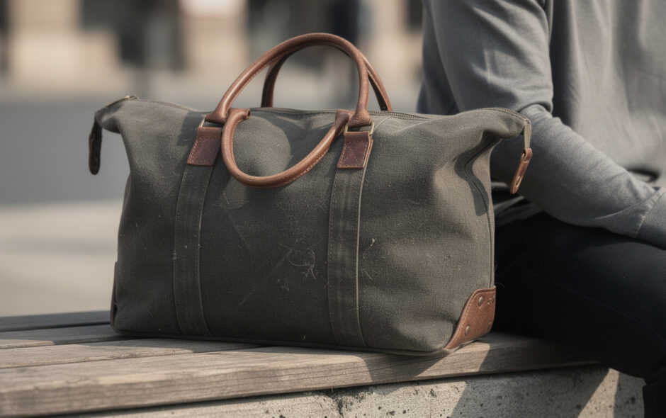 découvrez notre cabas homme en toile robuste, alliant style moderne et durabilité exceptionnelle pour un accessoire idéal au quotidien.