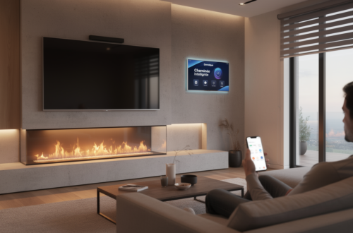 Cheminées intelligentes et domotique : le confort moderne du feu piloté à distance