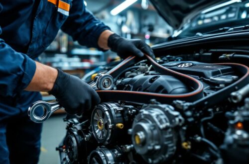 Comment changer la courroie d’accessoires pour Volkswagen Tiguan III comme un pro