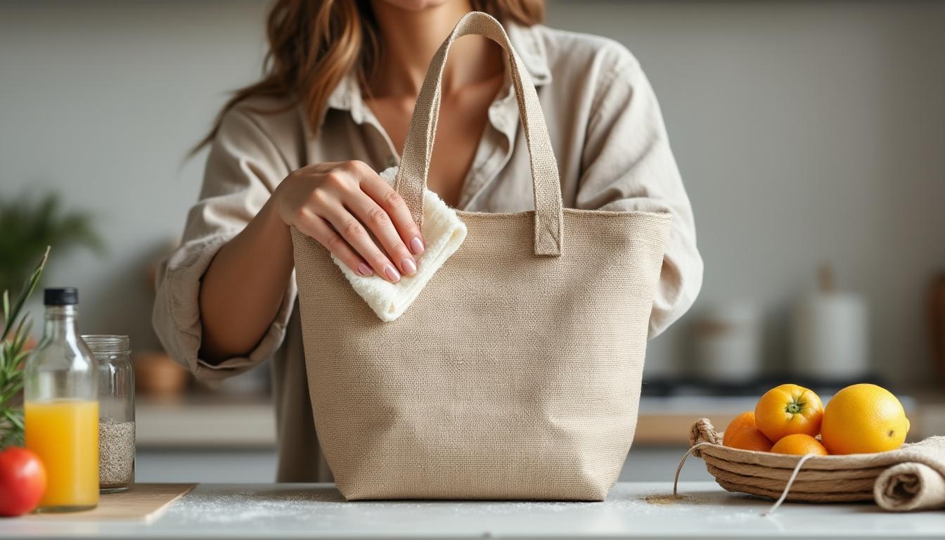découvrez nos conseils pratiques pour entretenir votre cabas réversible en toile de jute et le conserver comme neuf plus longtemps.