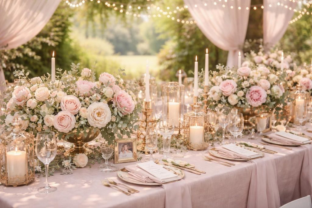 découvrez comment personnaliser votre décoration de mariage rose pâle pour créer une ambiance unique et mémorable adaptée à vos goûts et à votre style.