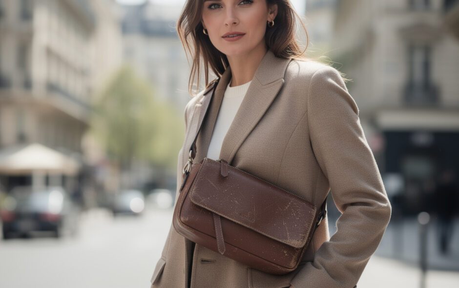 découvrez comment porter un sac crossbody avec élégance et confort, sans jamais sacrifier votre style au quotidien.