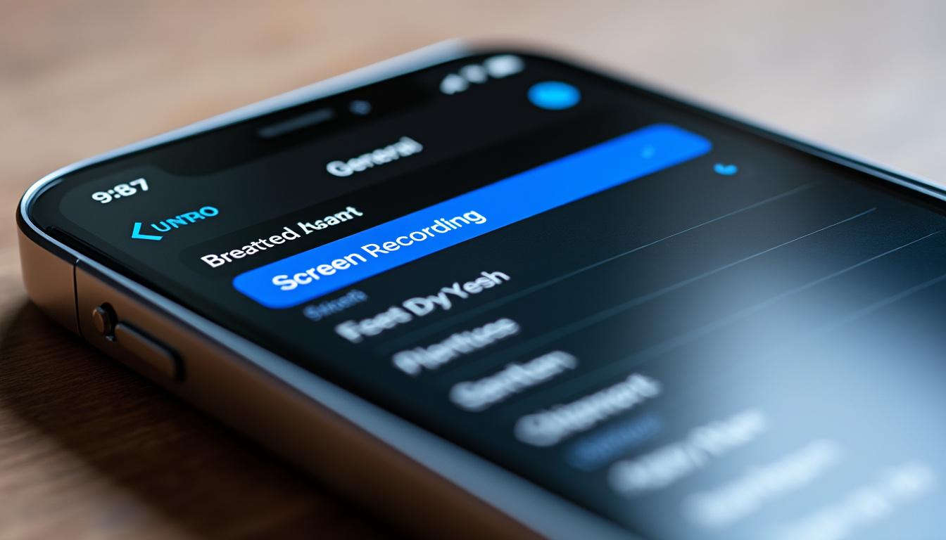 découvrez comment réaliser un enregistrement d'écran sur votre iphone x en quelques étapes simples. suivez notre guide facile pour capturer vos moments préférés et partager vos expériences rapidement.