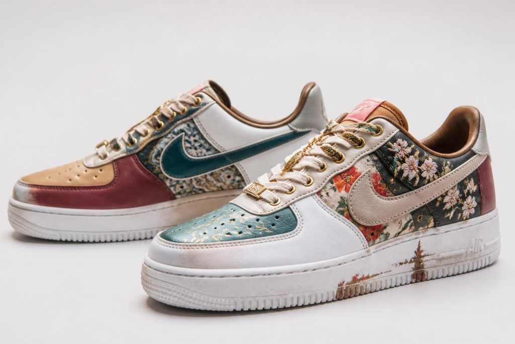 découvrez la personnalisation unique de vos chaussures custom air force 1. créez des af1 à votre image avec des designs exclusifs et un style inimitable.