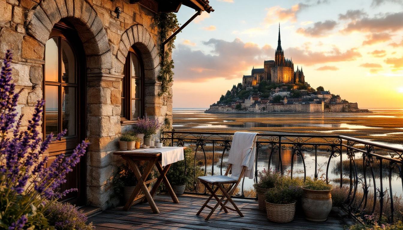 explorez notre sélection des meilleurs sites de locations de vacances pour la baie du mont-saint-michel et profitez d'un séjour inoubliable au cœur d'un paysage exceptionnel.