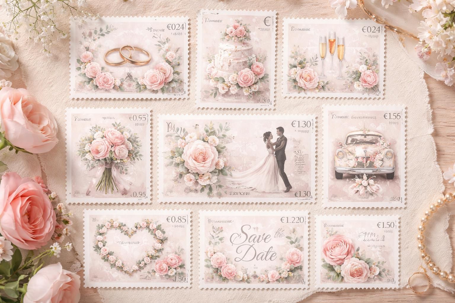 découvrez des idées uniques de timbres-poste personnalisés pour rendre votre mariage inoubliable et ajouter une touche d'originalité à vos faire-part.