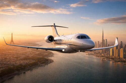 Durée du trajet en jet privé pour Paris – Dubaï