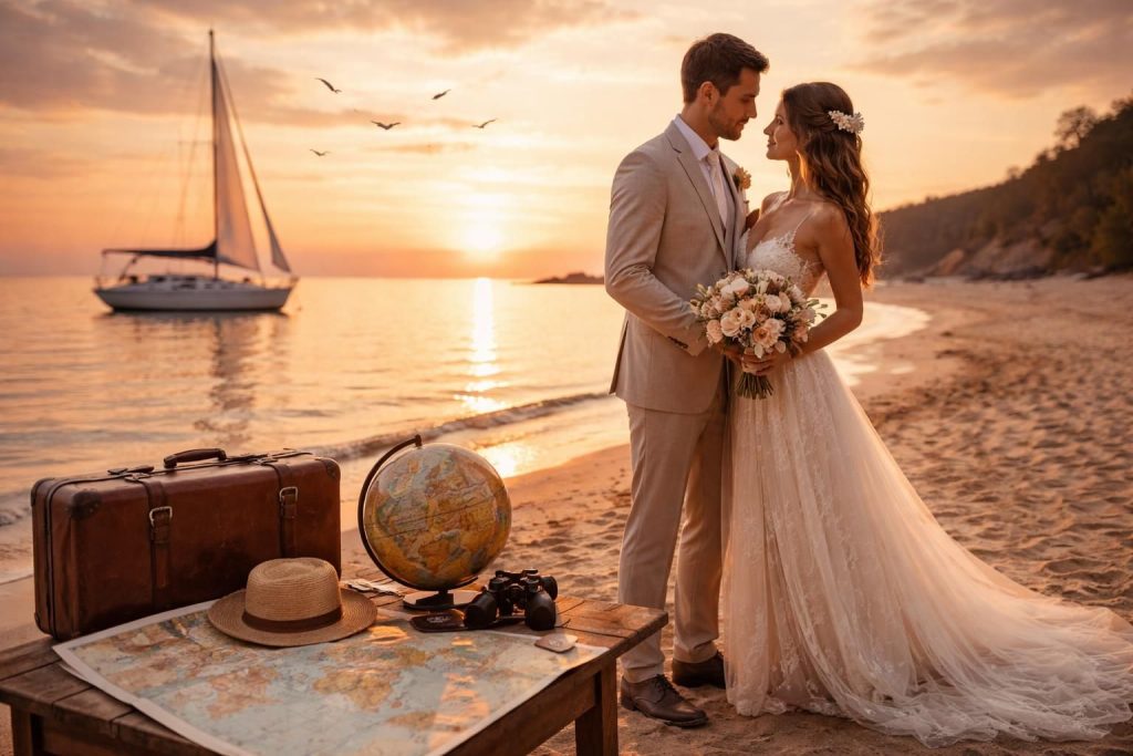 découvrez comment rédiger un texte de félicitations pour un mariage sur le thème du voyage et faire une excellente impression avec des mots touchants et originaux.