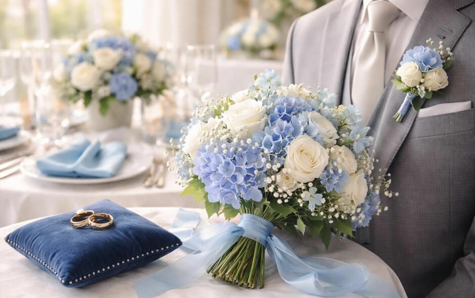 découvrez des idées originales et incontournables pour intégrer le traditionnel "quelque chose de bleu" à votre mariage et rendre ce moment encore plus spécial.