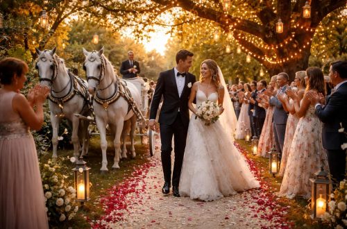 découvrez des idées originales pour l'arrivée des mariés et créez un moment magique inoubliable lors de votre mariage.