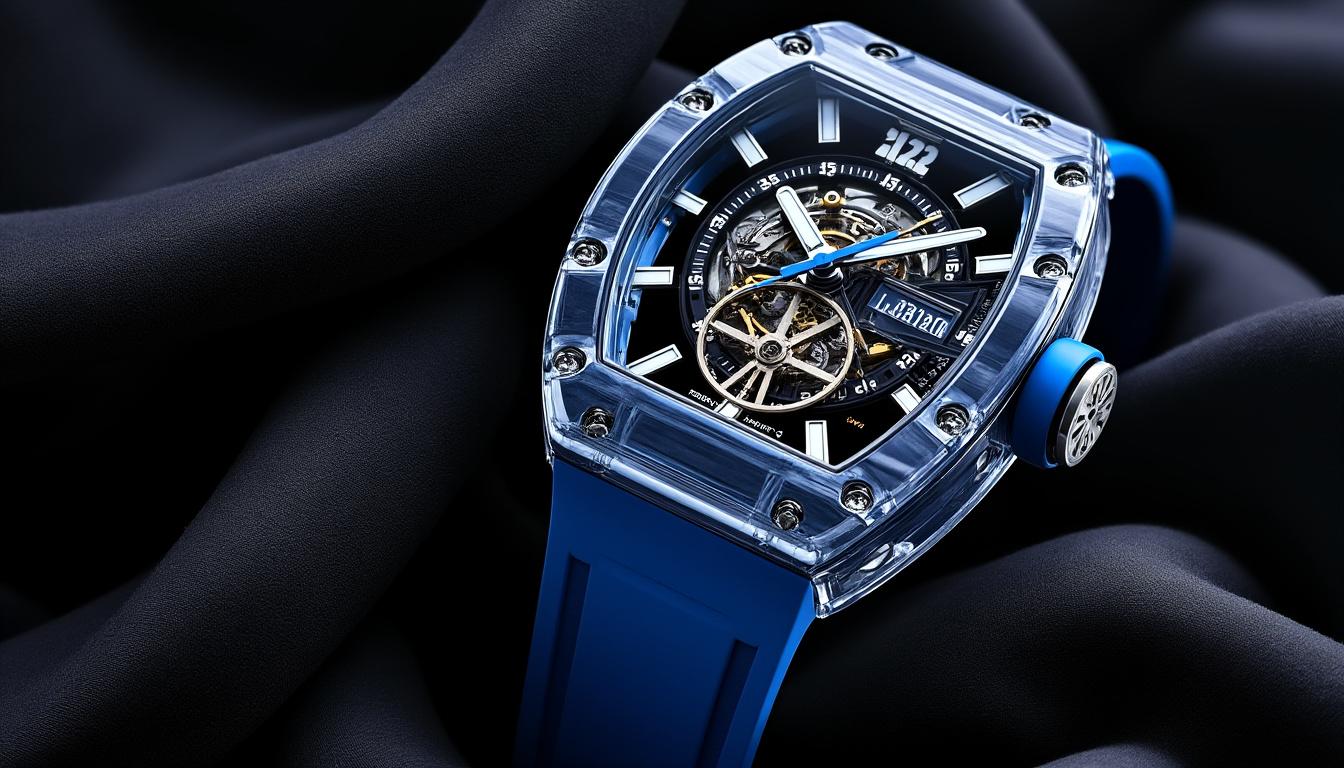 découvrez la richard mille rm 75-01 sapphire, une montre d'exception qui transcende les limites du luxe. avec un prix dépassant celui d'une maison, cette pièce maîtresse allie innovation horlogère et design avant-gardiste. plongez dans l'univers des montres haut de gamme où chaque détail compte.