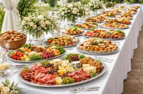 La clé de la satisfaction : savoir la quantité pour un buffet froid de 50 personnes pour un mariage