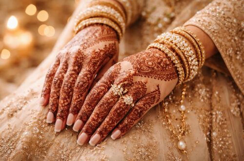 découvrez la signification profonde du henné dans le cadre d'un mariage, alliant symbolisme traditionnel et élégance pour célébrer l'amour et l'union.