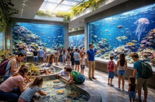 découvrez l'aquarium de montalivet, une expérience éducative passionnante pour petits et grands, où la découverte du monde marin devient un véritable plaisir familial.