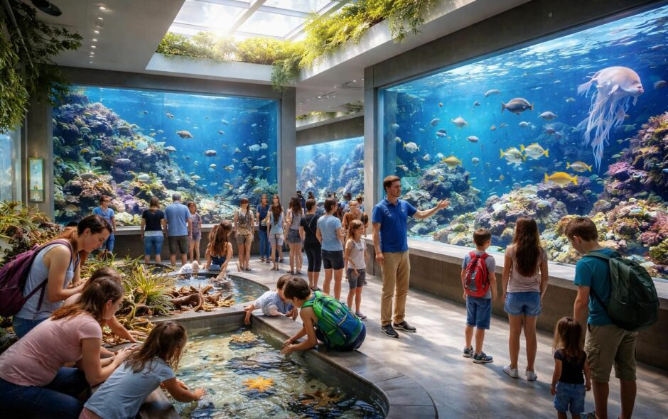 découvrez l'aquarium de montalivet, une expérience éducative passionnante pour petits et grands, où la découverte du monde marin devient un véritable plaisir familial.