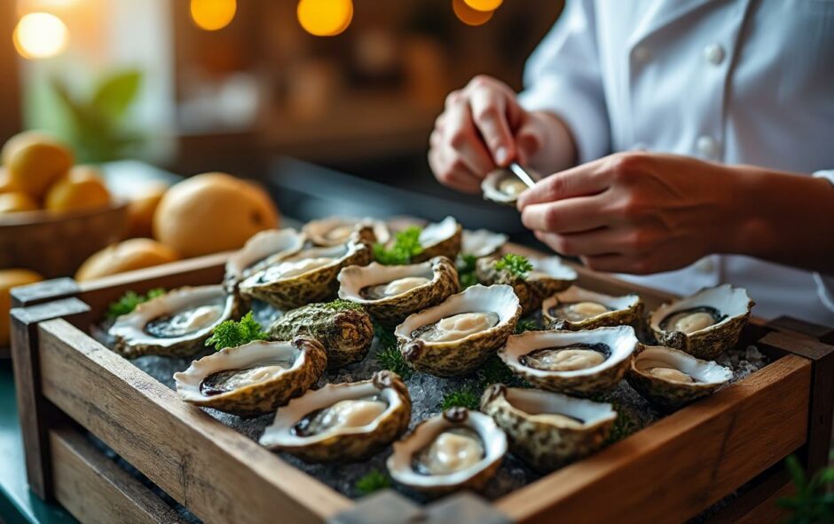 découvrez combien d’huîtres contient une bourriche de 2 kg et des conseils pratiques pour réussir vos recettes ou repas de fruits de mer en cuisine.