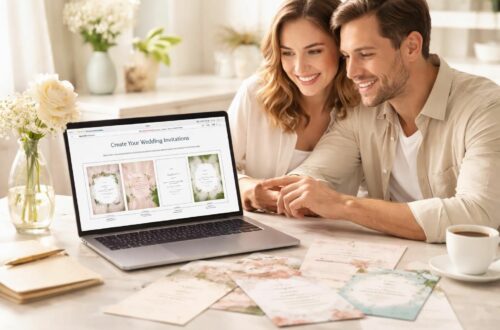Le processus simple pour commander des faire-parts de mariage sur Vistaprint