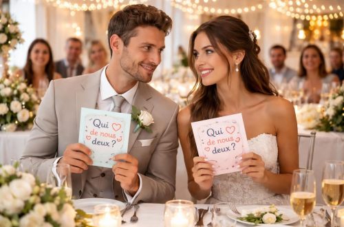 découvrez le test "qui de nous deux" spécial mariage, un jeu incontournable pour chaque couple souhaitant partager des moments de complicité et de fun avant le grand jour.