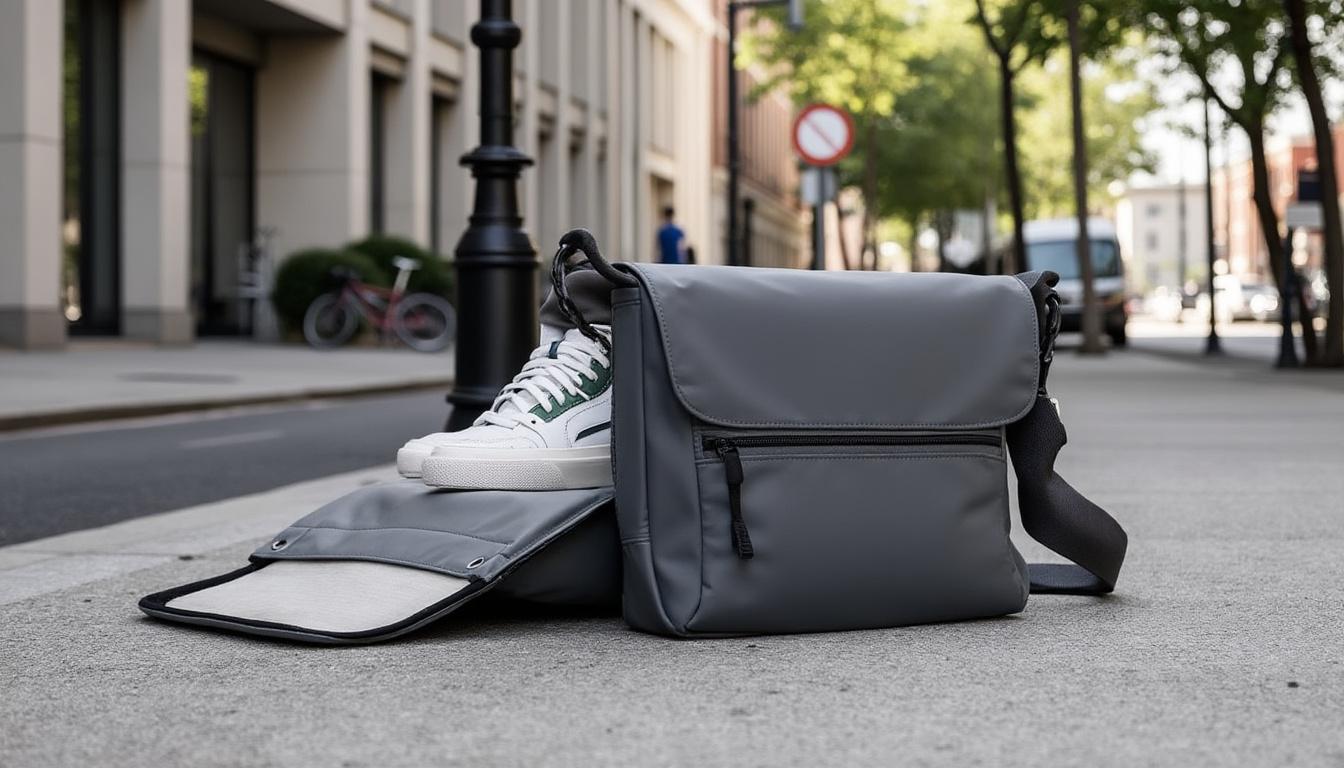 découvrez notre sélection des meilleurs sacs pour chaussures, spécialement conçus pour les messagers urbains soucieux de praticité, de style et de protection de leurs souliers lors de leurs déplacements quotidiens.