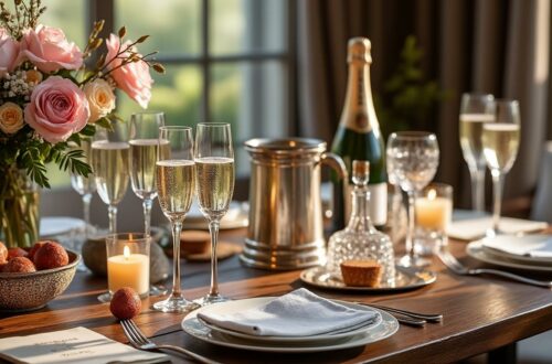 Les accessoires indispensables pour une soirée champagne à volonté élégante
