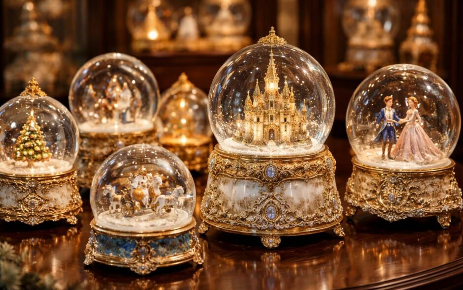 découvrez les boules à neige de luxe, un cadeau intemporel et raffiné, parfait pour les collectionneurs passionnés à la recherche d'objets uniques et élégants.