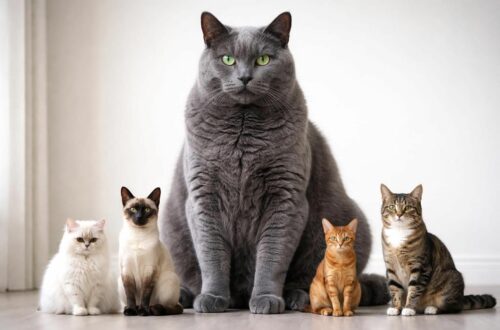 Les différences entre le chat russe de 17kgs et d&rsquo;autres races de chats