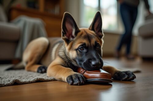 Les erreurs courantes à éviter avec un chiot malinois de 2 mois