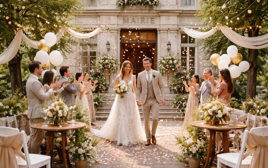 découvrez les meilleures idées de décoration pour sublimer votre sortie de mairie après le mariage et rendre ce moment unique et mémorable.