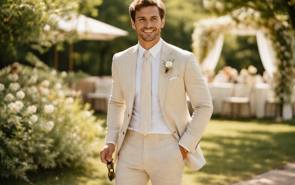 découvrez les meilleures matières pour une tenue d’été homme, alliant élégance et confort, idéale pour un mariage sous le signe de la légèreté et du style.