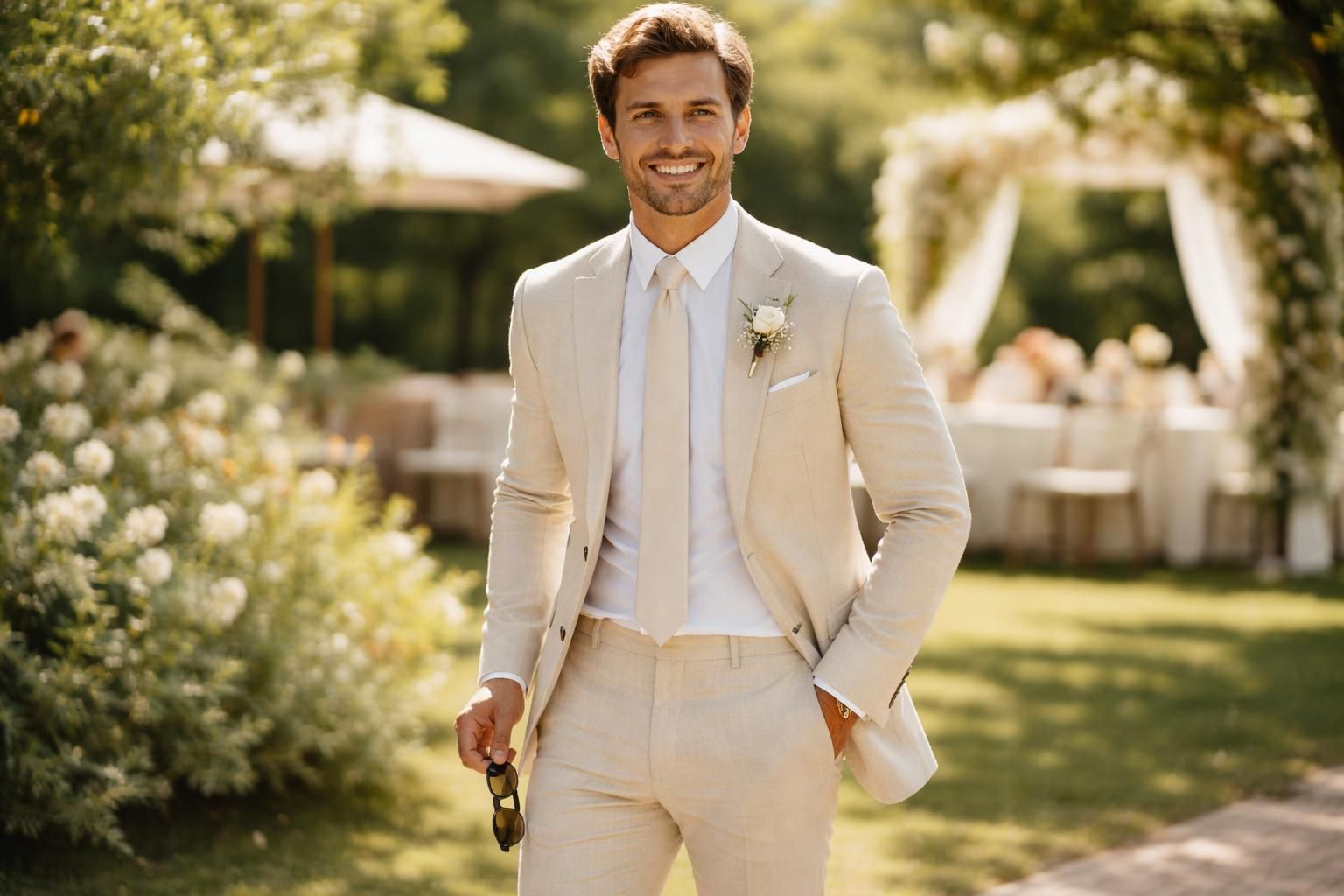découvrez les meilleures matières pour une tenue d’été homme, alliant élégance et confort, idéale pour un mariage sous le signe de la légèreté et du style.