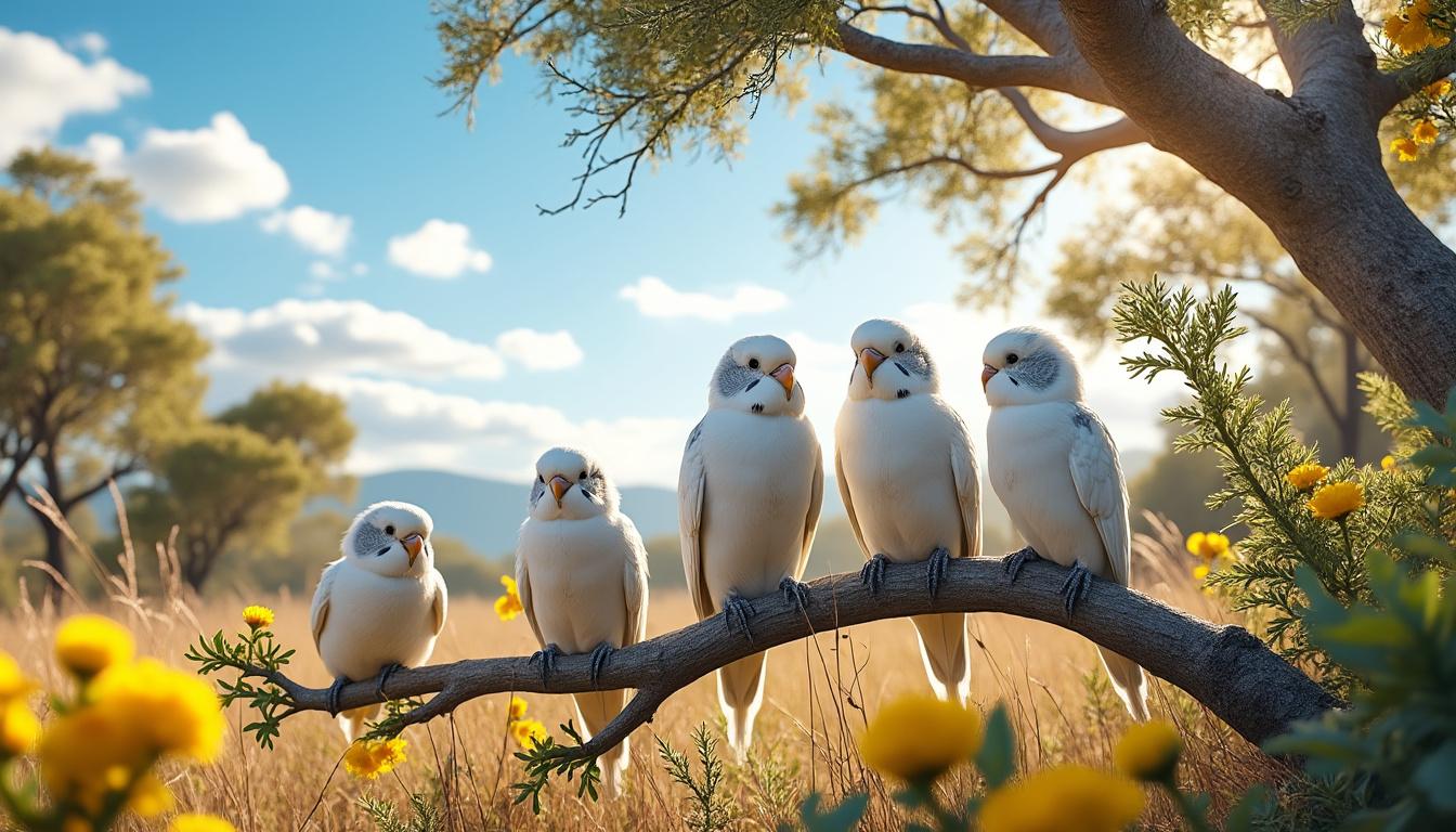 découvrez le monde captivant des perruches blanches, des oiseaux fascinants et sociables. apprenez-en plus sur leurs comportements, leurs besoins et comment en prendre soin pour profiter pleinement de leur compagnie.