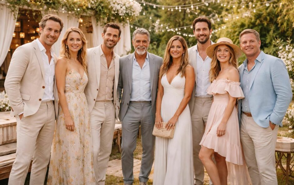 découvrez les plus belles tenues de mariage décontractées portées par les célébrités, alliant élégance et confort pour inspirer votre look nuptial.