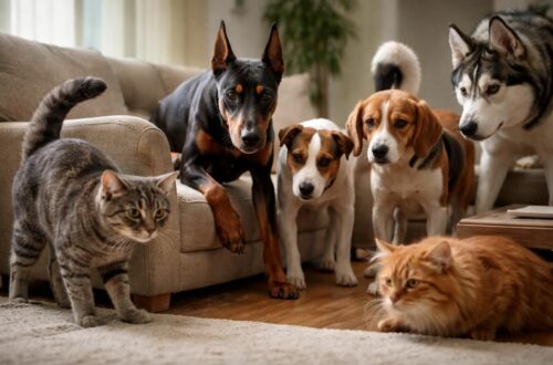 Les races de chien incompatibles avec les chats et les raisons de cette incompatibilité