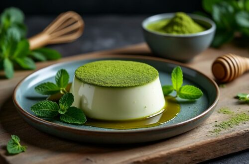 découvrez les secrets de la panna cotta au thé matcha, une délicieuse création qui allie la douceur crémeuse de la panna cotta à l'arôme unique du matcha. apprenez à réaliser ce dessert raffiné qui ravira vos papilles et impressionnera vos invités.