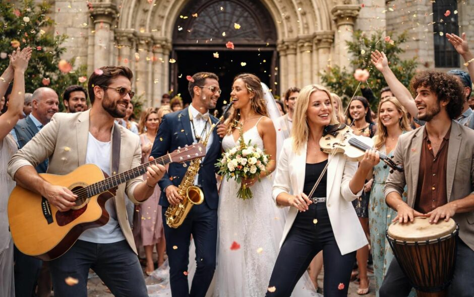 découvrez les tendances actuelles pour la musique de la sortie d’église lors d’un mariage, alliant tradition et modernité pour un moment inoubliable.