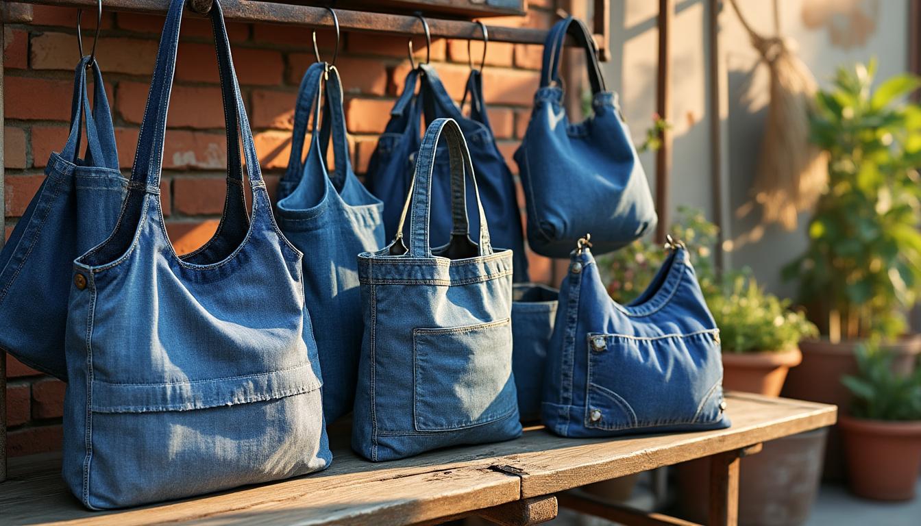découvrez l'histoire fascinante des cabas vintage en jean recyclé et leur contribution positive à la protection de l'environnement grâce à une mode éco-responsable.