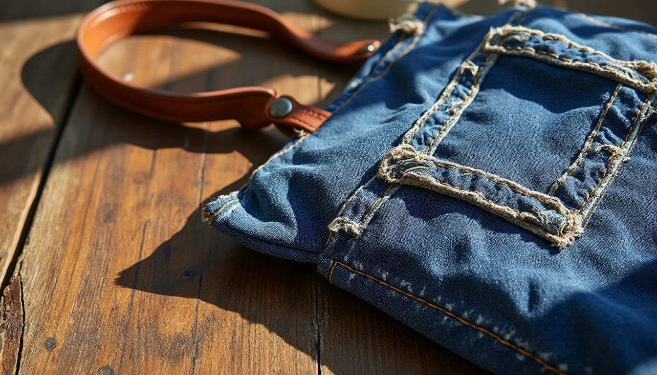 découvrez l'histoire fascinante des cabas vintage en jean recyclé et explorez leur contribution positive à la protection de l'environnement grâce à la mode éco-responsable.