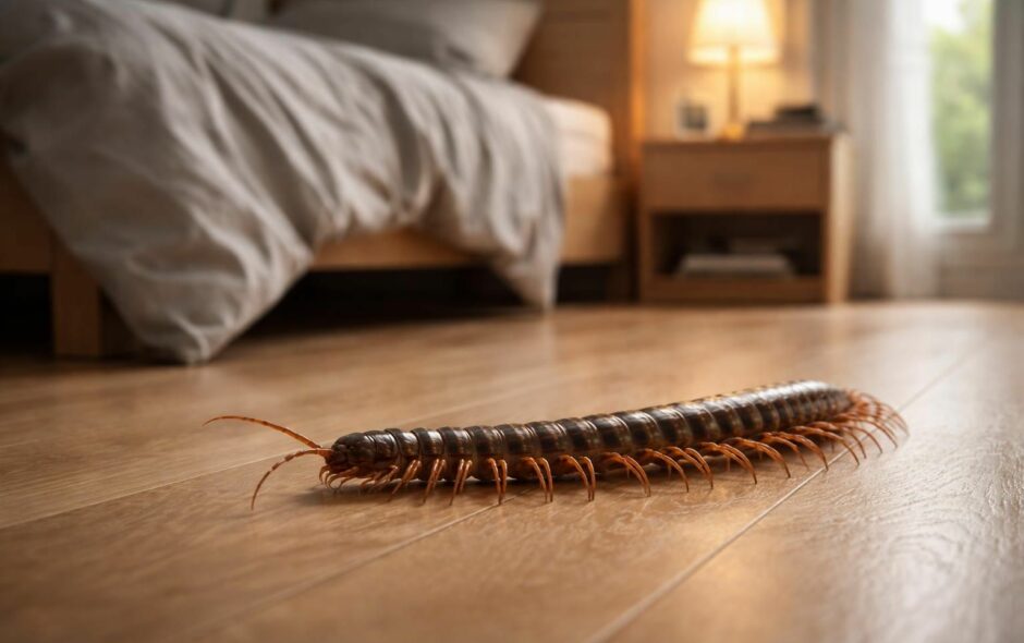 découvrez tout ce qu'il faut savoir sur la présence de mille-pattes dans votre chambre : identification, risques et astuces pour s'en débarrasser efficacement.