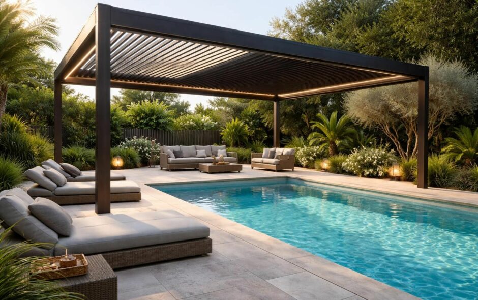 découvrez comment optimiser votre piscine sous pergola bioclimatique pour allier confort, esthétique et fonctionnalité tout au long de l'année.