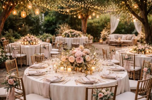 Organisation d&rsquo;un mariage pour 60 personnes : les meilleures idées de décoration