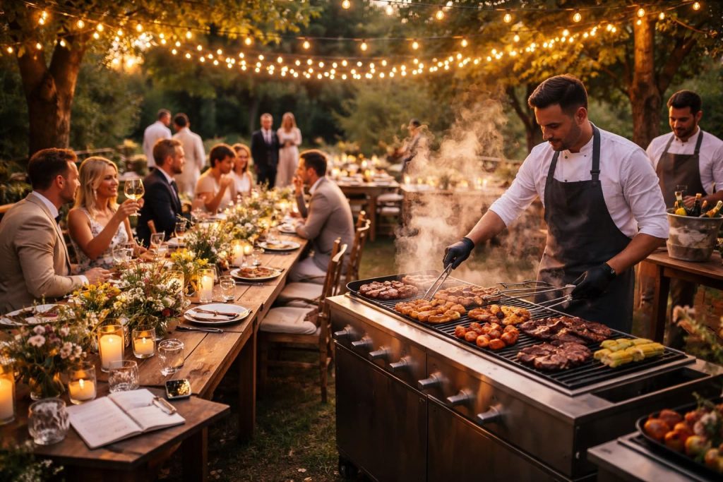 découvrez des témoignages inspirants et des conseils d'experts pour organiser un barbecue réussi lors de votre mariage, alliant convivialité et saveurs authentiques.
