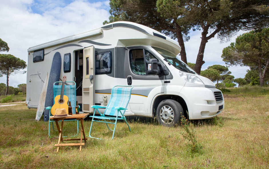 Petit camping-car de luxe