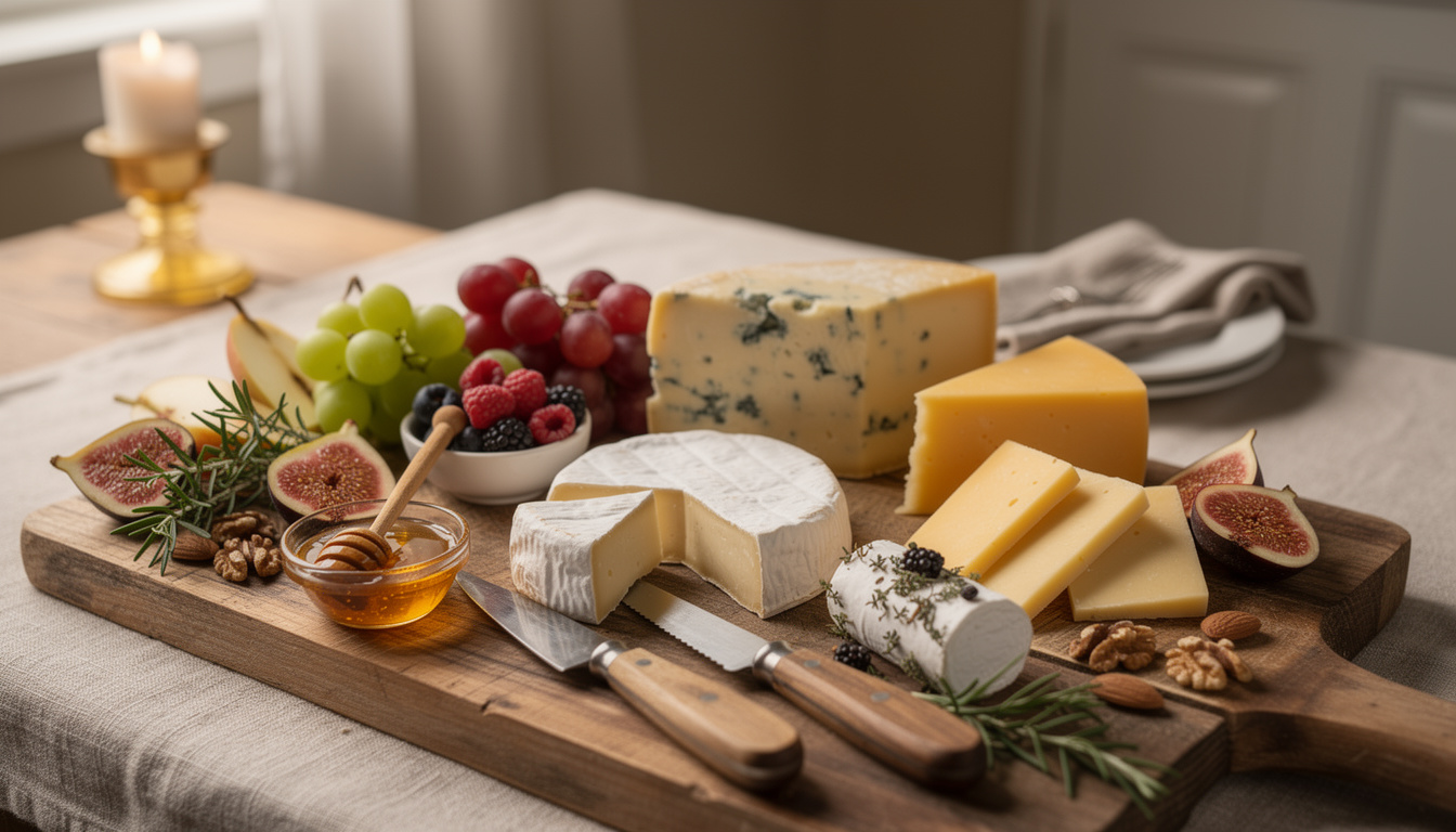 découvrez l'art de sublimer vos plateaux de fromages raffinés avec des présentations élégantes et savoureuses qui impressionneront vos invités.