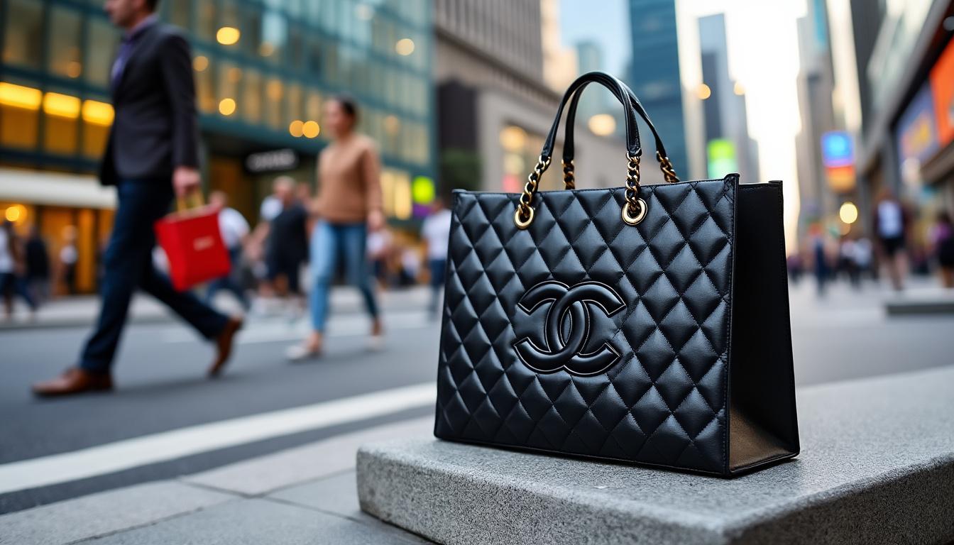 plongez dans l’univers du luxe avec la shopping bag de chanel, l’accessoire iconique qui fait rêver toutes les fashionistas grâce à son élégance intemporelle et son prestige inégalé.