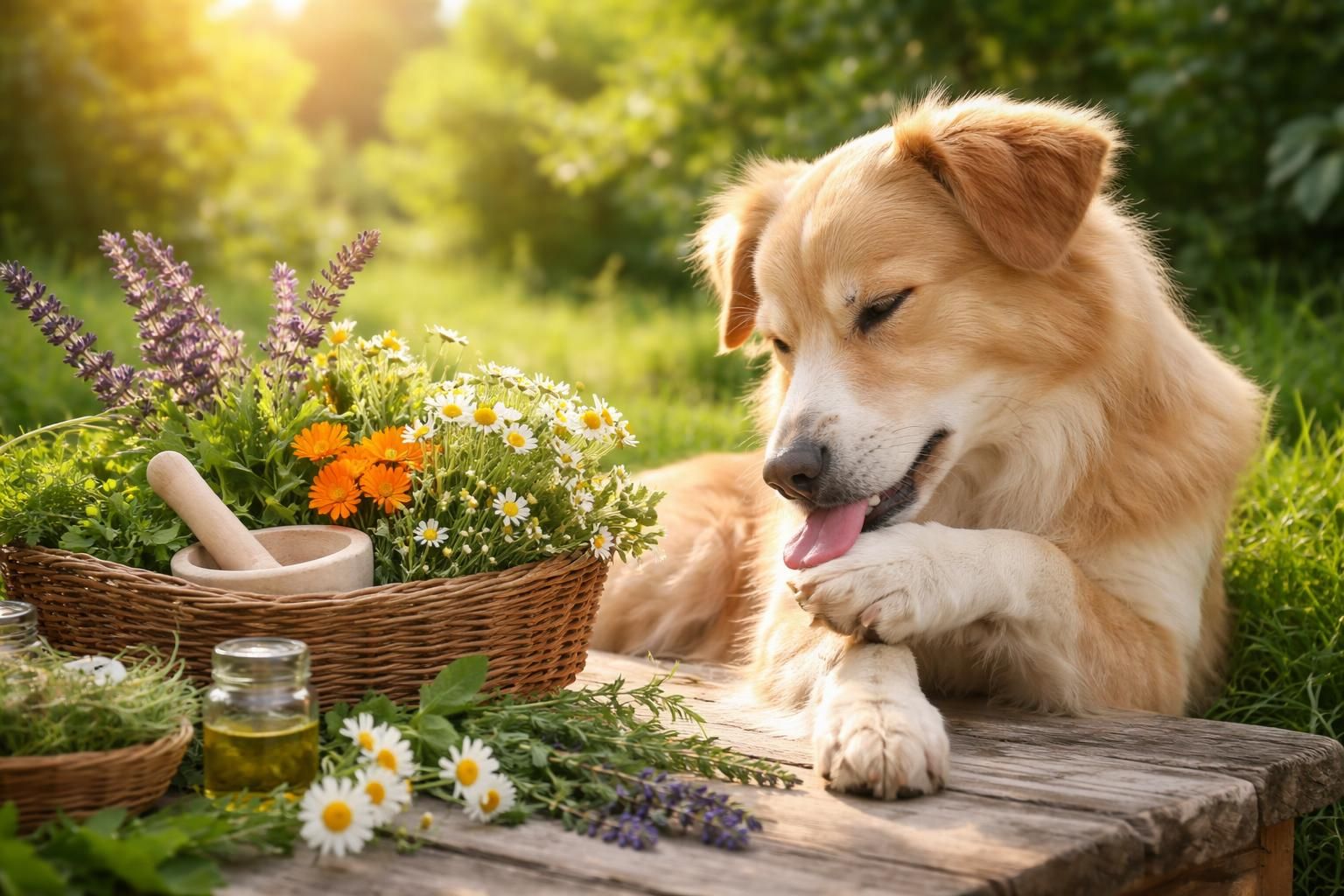 découvrez les avantages d'utiliser un remède naturel pour traiter votre chien qui se lèche les pattes, pour une solution saine et efficace.