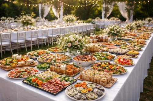 découvrez nos conseils pour réussir vos repas froids pour 50 personnes lors d'un mariage et satisfaire tous vos invités avec des plats variés et savoureux.